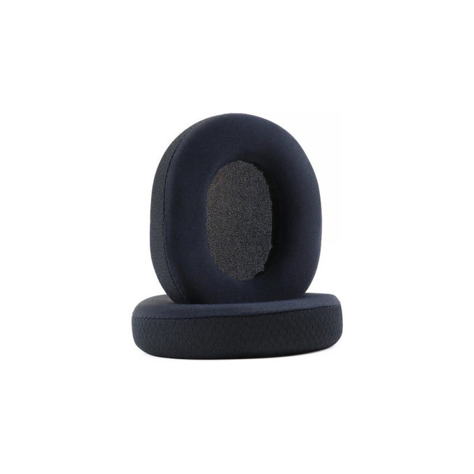 Ersatz-Ohrpolster für Steelseries Arctics 1, 3, 5, 7, 9 Pro, Memory-Schaumstoff + Textil, Schwarz, Kühlgel, 1 Paar