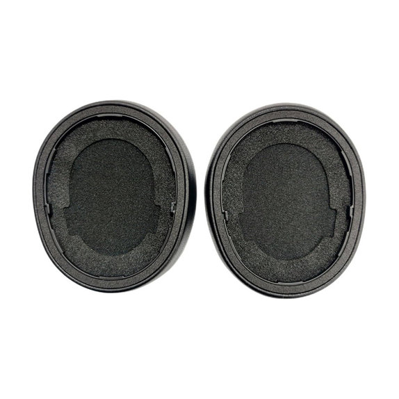 Ersatz-Ohrpolster für Steelseries Nova Pro, Memory-Schaumstoff + PU-Leder, Schwarz, 1 Paar