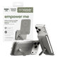Kabellose PowerBank 5000 mAh, mit drehbarem Ständer 20 W, MagSafe-kompatibel, Qi2/USB-C, Titan, empower
