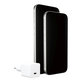 Reiseadapter Grand Prix USB-C, GaN, 30 W PD, silberweiß, empower