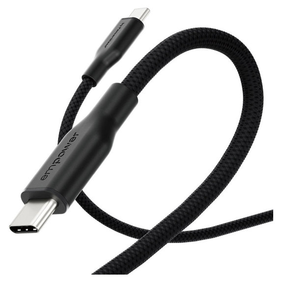 USB-C-Kabel, 60 W, Racing, 1, 2 m, Space Black, empower