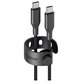 USB-C-Kabel, 60 W, Racing, 2 m, Space Black, empower