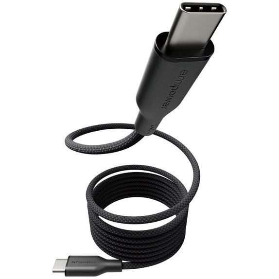 USB-C-Kabel, 240 W, Magnetic, 1, 5 m, Space Black, empower