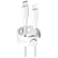 USB-C/Lightning-Kabel, 60 W, Racing, 1, 2 m, Silberweiß, empower