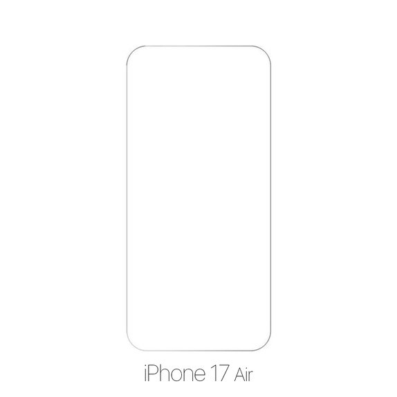 FixPremium Glass - Gehärtetes Glas für iPhone 17 Air