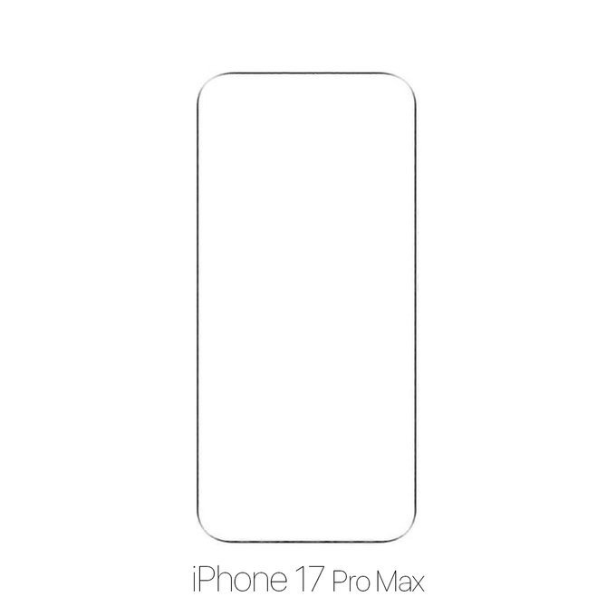 FixPremium Glass - Gehärtetes Glas für iPhone 17 Pro Max