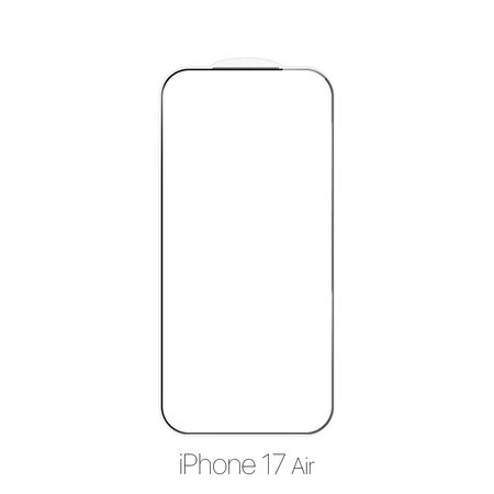 FixPremium FullCover Glass - Gehärtetes Glas für iPhone 17 Air