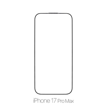 FixPremium FullCover Glass - Gehärtetes Glas für iPhone 17 Pro Max