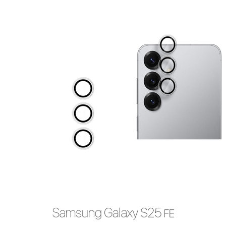 FixPremium Glass - Gehärtetes Glas für Rückkamera ohne Rahmen für Samsung S25 FE