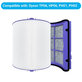 Dyson Purifier-series, Purifier humidifier-series, Hot and Cool Series 360° - HEPA-Filter (Aktivkohle)