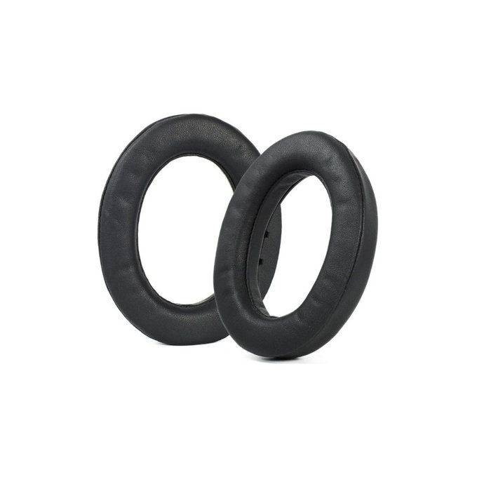 Ersatz-Ohrpolster für Sennheiser HD490 Pro, HD490 Pro Plus, Memory-Schaumstoff + PU-Leder, Schwarz, 1 Paar