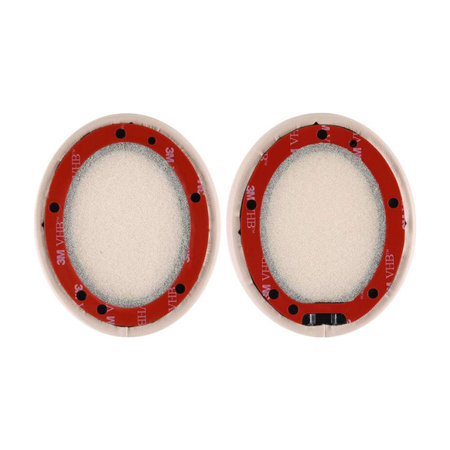 Ersatz-Ohrpolster für Beats Studio 2.0 und 3.0, Memory-Schaumstoff + PU-Leder, Beige, 1 Paar