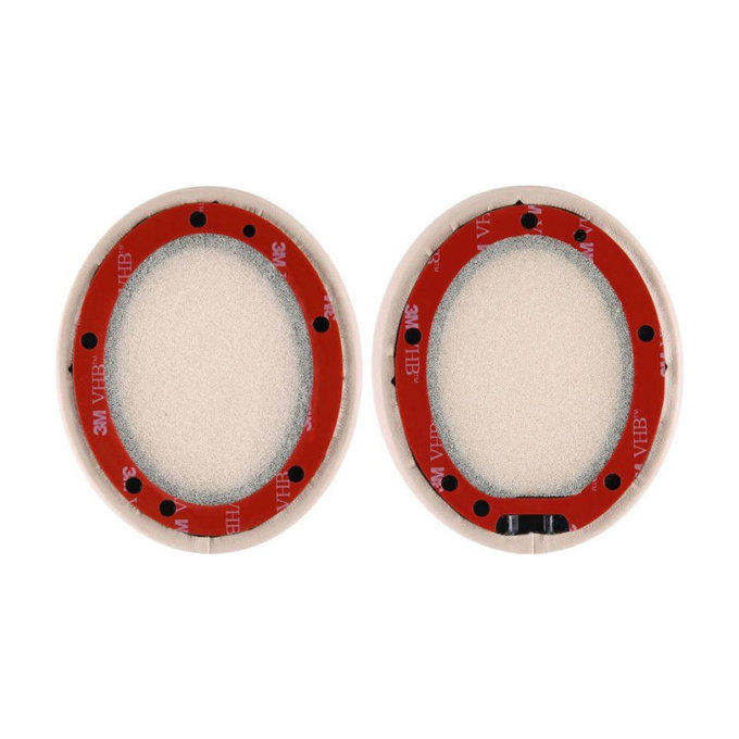 Ersatz-Ohrpolster für Beats Studio 2.0 und 3.0, Memory-Schaumstoff + PU-Leder, Beige, 1 Paar