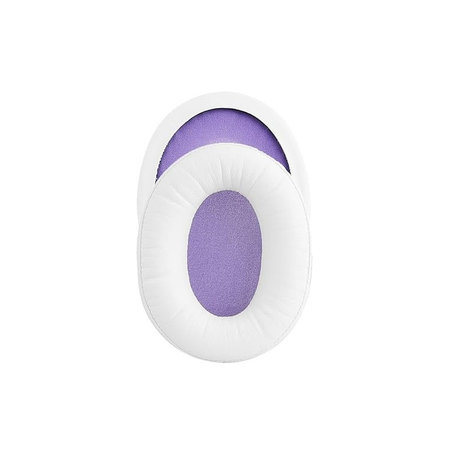 Ersatz-Ohrpolster für Kingston HyperX Cloud Alpha Gaming, Memory-Schaumstoff + PU-Leder, Weiß, 1 Paar