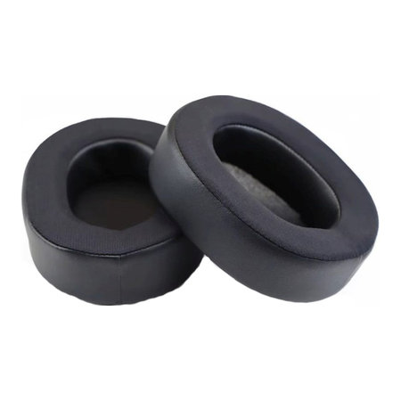 Ersatz-Ohrpolster für Sony WH-1000XM5, Memory-Schaumstoff + Neopren, Schwarz, Kühlgel, 1 Paar