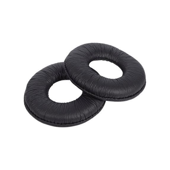 Ersatz-Ohrpolster für Sony MDR-ZX110, Memory-Schaumstoff + PU-Leder, Schwarz, 1 Paar