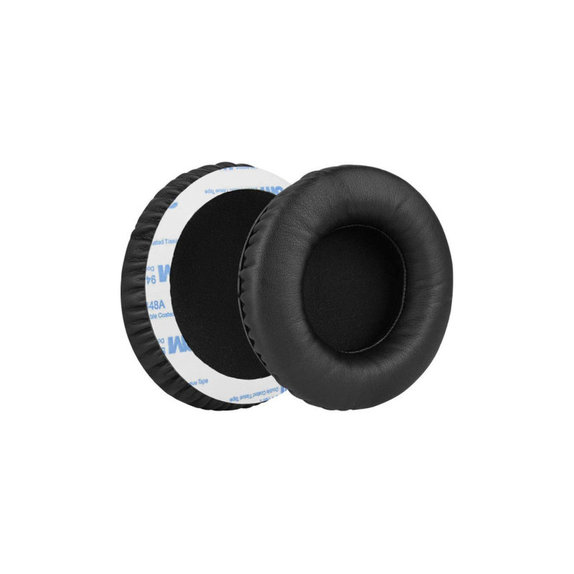 Ersatz-Ohrpolster für SteelSeries Siberia 200, V1, V2, V3 Prism, Memory-Schaumstoff + PU-Leder, Schwarz, 1 Paar