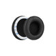 Ersatz-Ohrpolster für SteelSeries Siberia 200, V1, V2, V3 Prism, Memory-Schaumstoff + PU-Leder, Schwarz, 1 Paar