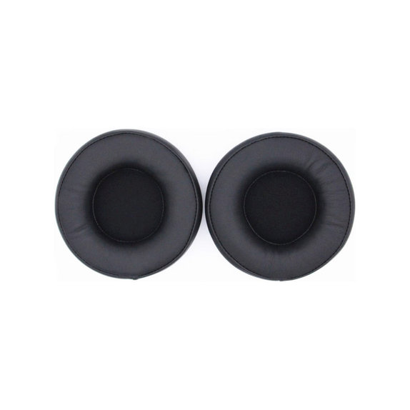 Ersatz-Ohrpolster für SteelSeries Siberia 650, Memory-Schaumstoff + PU-Leder, Schwarz, 1 Paar