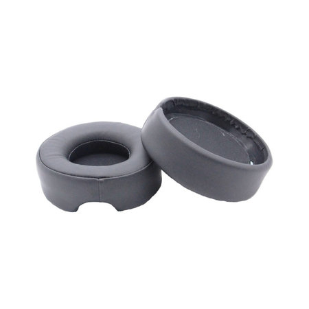 Ersatz-Ohrpolster für SteelSeries Siberia 650, Memory-Schaumstoff + PU-Leder, Schwarz, 1 Paar