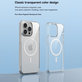 Hülle Clear mit MagSafe für iPhone 15 Pro, Transparent, Devia