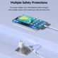 Ladeadapter Mini USB-C, PD 30W, Weiß, Devia