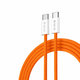 USB-C / USB-C Kabel Smart, PD 60W, 1m, Orange, Devia