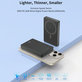 MagSafe Powerbank Extreme Speed Mini mit Display, PD 20W, 10000mAh, Space Grey, Devia