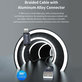Lightning / USB Kabel Gracious, 2,4A, 1m, Schwarz, Devia