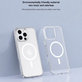 Hülle Clear mit MagSafe für iPhone 16, Transparent, Devia