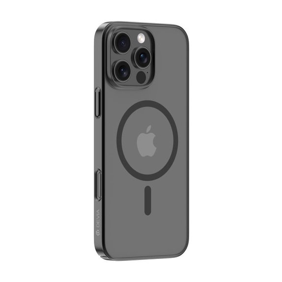 Hülle Glimmer mit MagSafe für iPhone 16 Pro, Schwarz, Devia