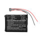 Akku batterie für Garmin Edge 500, 600mAh, Li-Ion, 3.7V, 361-0043-00, HQ