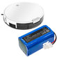 Akku batterie für Ecovacs Deebot M82, Tesla RoboStar T50, T60, T80 Pro, 2600mAh, Li-Ion, 14.8V, BL7402A, HQ