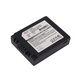 Akku batterie für Panasonic DMC-FZ10, 680mAh, Li-Ion, 7.4V, CGA-S002, HQ