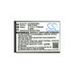 Batterie für Evolveo StrongPhone X1, 1700mAh, Li-ion, 3.7V, SGP-X1BAT, HQ