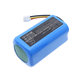 Batterie für Liectroux C30B, BLAUPUNKT BPK-VCBB1XB, Midea M4, 2600mAh, Li-ion, 14.4V, MD-C30B, HQ