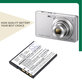 Akku batterie für Sony Cyber-Shot DSC-TX20, TX9, 630mAh, Li-Ion, 3.7V, NP-BN1, HQ