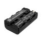 Akku batterie für Feelworld Monitor, Sony UPX-2000, 2000mAh, Li-Ion, 7.4V, NP-F330, NP-F570, HQ