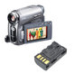 Akku batterie für JVC Gr-D850ek, 800mAh, Li-Ion, 7.4V, BN-VF808, HQ