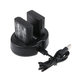 2 Akkus mit Ladegerät fürNikon Coolpix P7000, P7700, D3100, D3200, D5100, 1030mAh, Li-Ion, 7.4V, EN-EL14, HQ