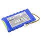 Akku batterie für Chauvin Arnoux 6116, 8335, Scopix Mobiles Oscilloscope II, Megger CA 6543, 3600mAh, Ni-MH, 9.6V, P-1482, HQ