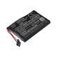 Batterie für Mitac Mio P350, P550, 1250mAh, Li-Ion, 3.7V, BL-LP1230, HQ