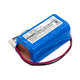 Batterie für Marshall Kilburn II, II V2, 6400mAh, Li-Ion, 7.4V, TF18650-3200-4S2PA, HQ
