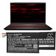 Akku batterie für MSI GF63, MSI GF75, MSI GS63, 4500mAh, Li-Pol, 11.4V, BTY-M6K, HQ