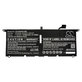 Akku batterie für Dell XPS 13 9370, 6300mAh, Li-Ion, 7.6V, DXGH8, HQ