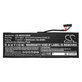 Akku batterie für MSI GS40, GS43, MS14, 8000mAh, Li-Ion, 7.6V, BTY-M47, HQ