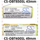 Batterie für Oral-B Triumph 4000, 2000mAh, Ni-MH, 1.2V, 3761, HQ