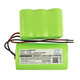 Akku batterie für Zepter PWC 400 Turbohandy, 3000mAh, Ni-MH, 12V, E-1486, HQ
