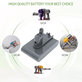 Akku batterie für Dyson DC31, DC34, DC35, DC44, DC56, 2500mAh, Li-Ion, 22.8V, 965557-03, HQ