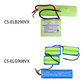Akku batterie für AEG, Electrolux, 1300mAh, Ni-MH, 12V, 4055132304, HQ